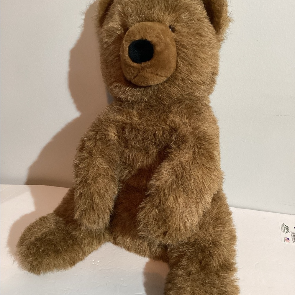 GUND Collectors Classic Vintage 1977 Brown Plush Teddy Bear,Limited Edition